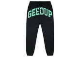 Geedup Co Team Logo Trackpants - Charcoal/Teal